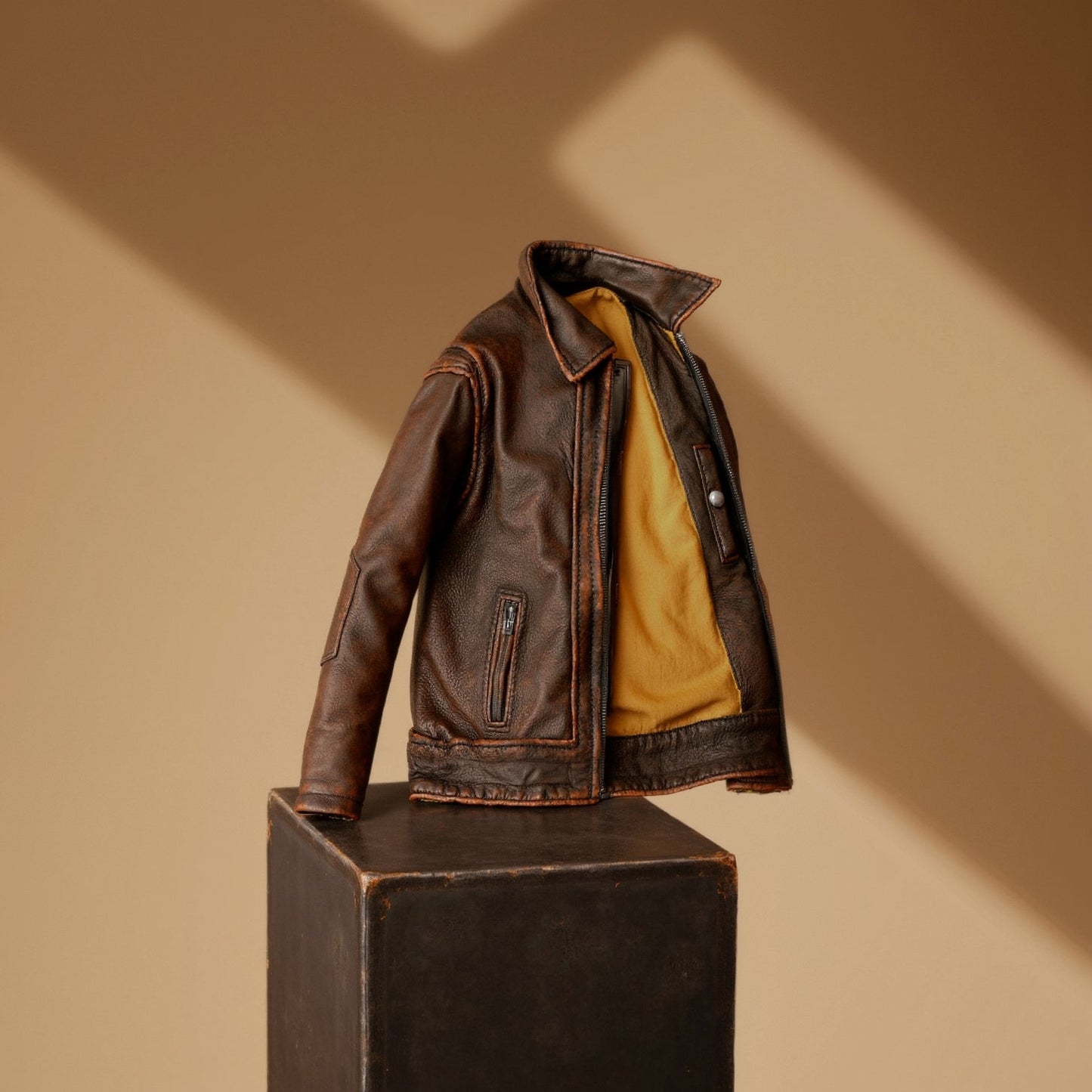 Chaqueta de Cuero Vacuno Camden