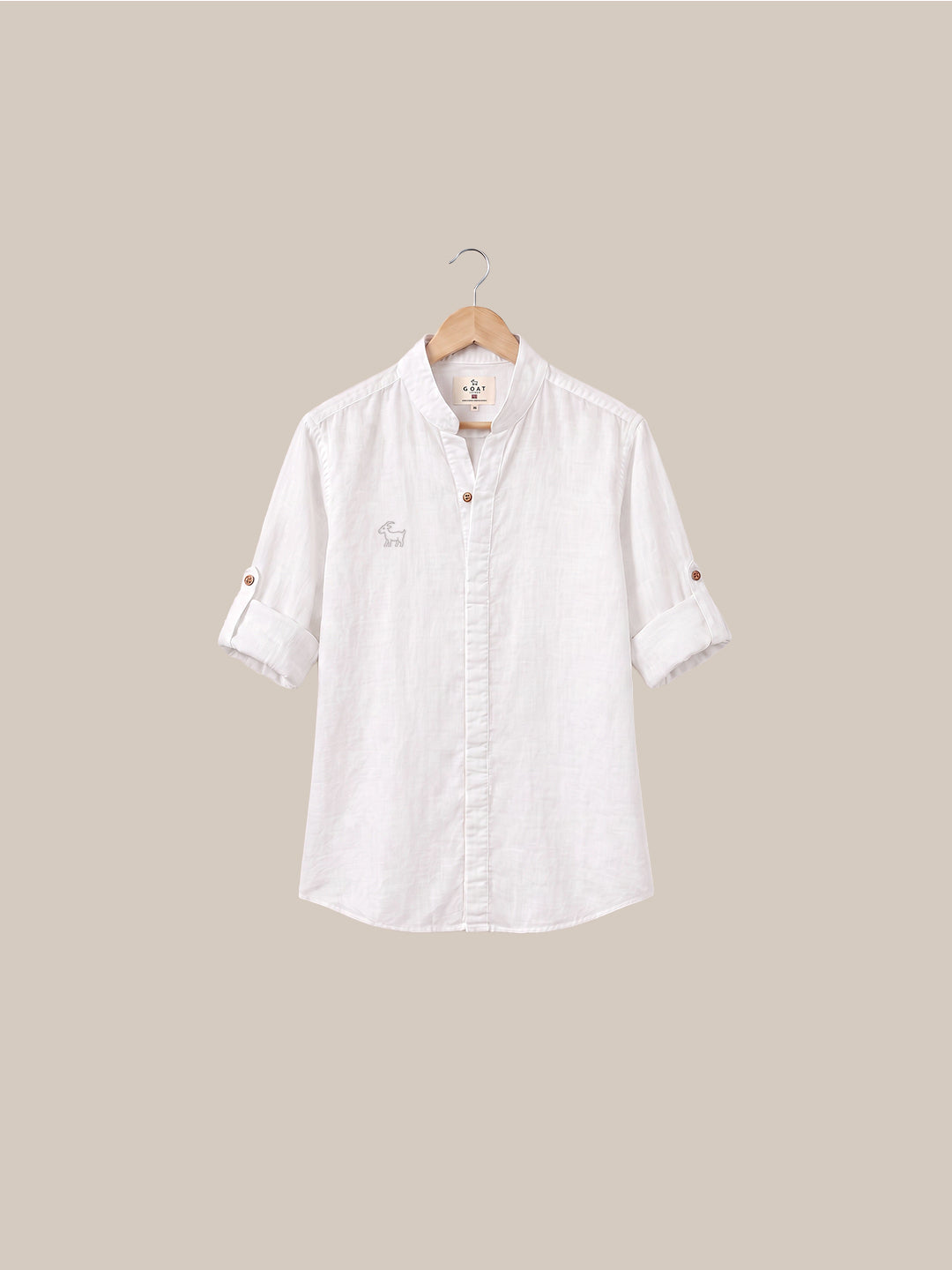 Camisa Bromley de lino - Azul