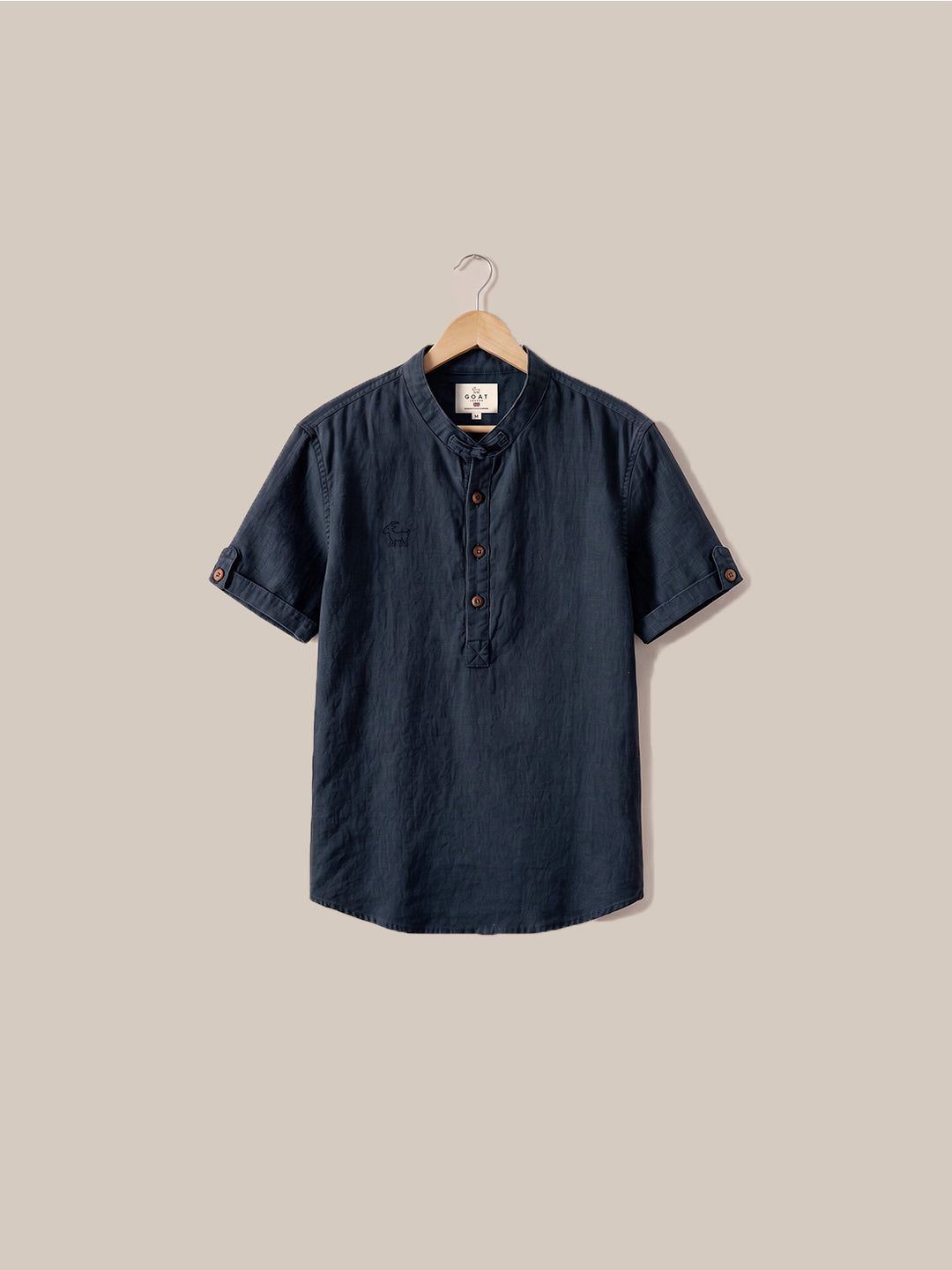 Camisa Goat London Classic - Azul