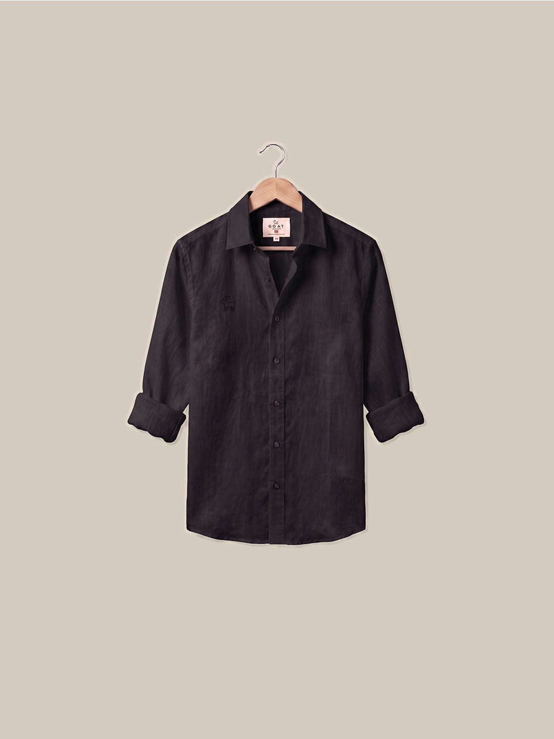 Camisa Holborn 100% lino - Beige