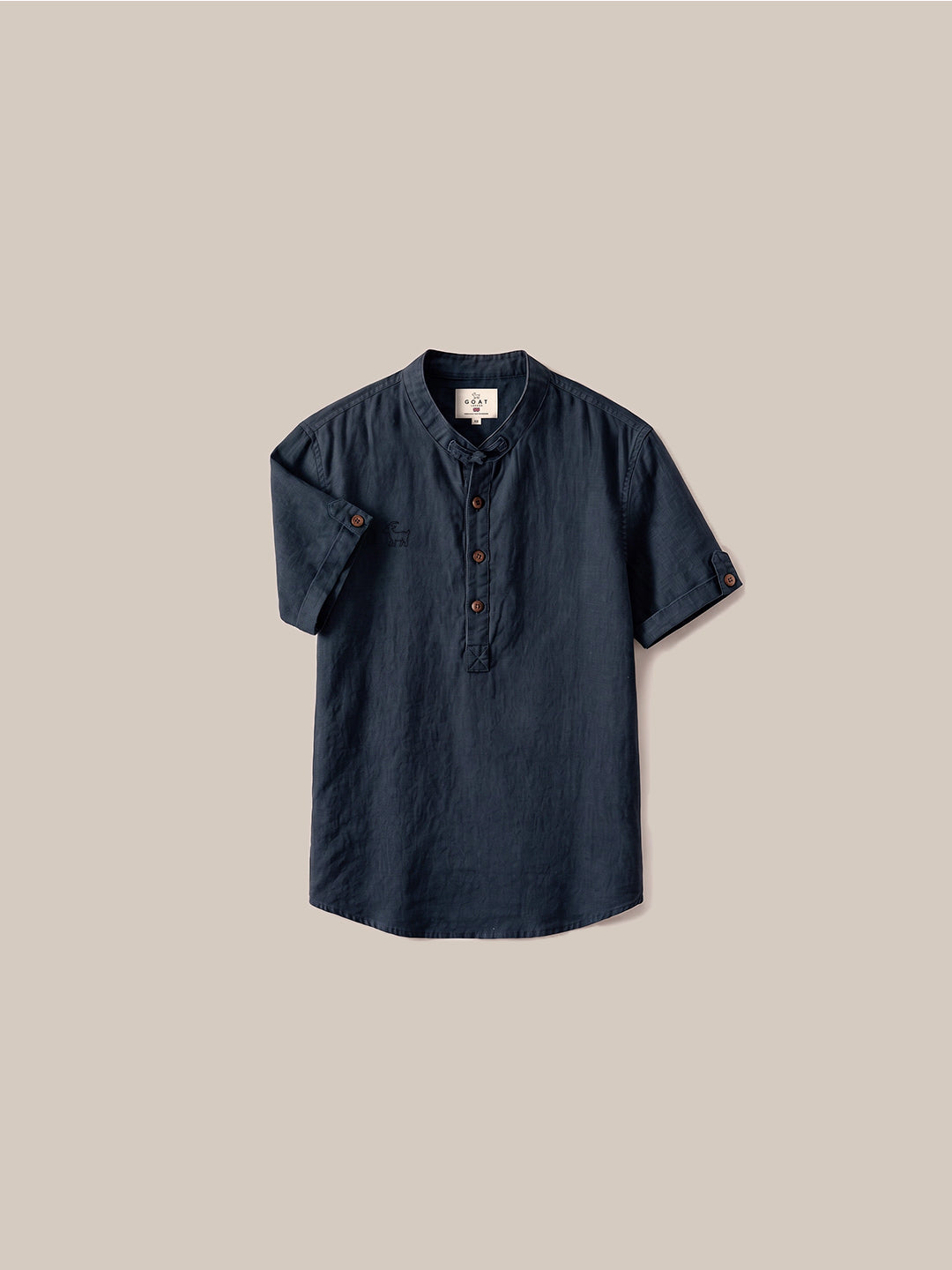 Camisa Goat London Classic - Azul