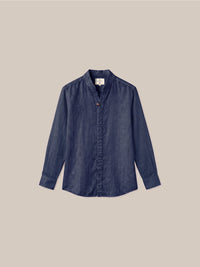 Thumbnail for Camisa Bromley de lino - Azul