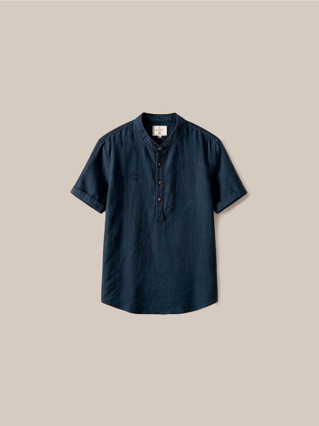 Camisa Goat London Classic - Azul