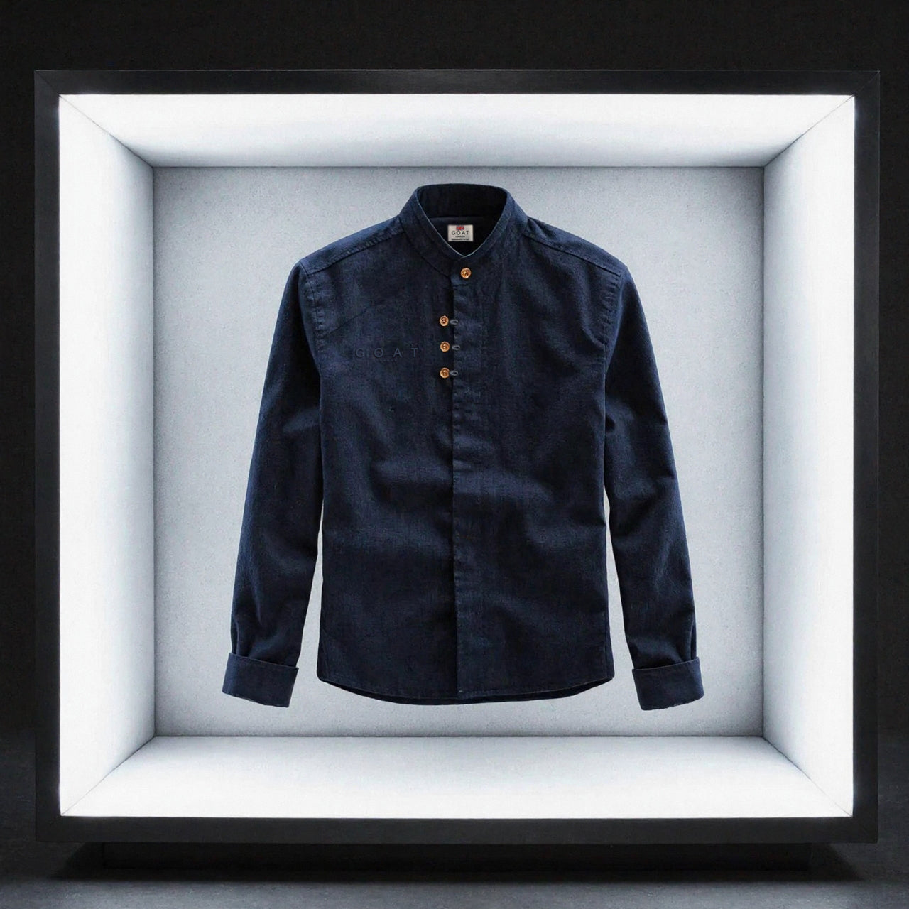 Camisa de lino Manga Larga