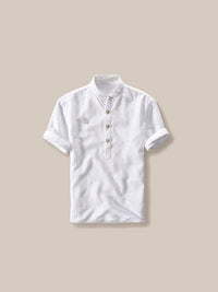 Thumbnail for Camisa Goat London Classic blanca - GOAT LONDON