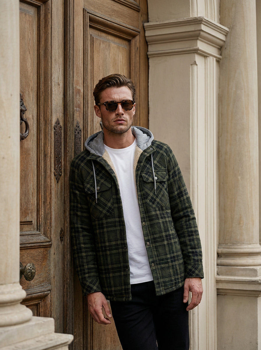 Campera de Algodón Verde