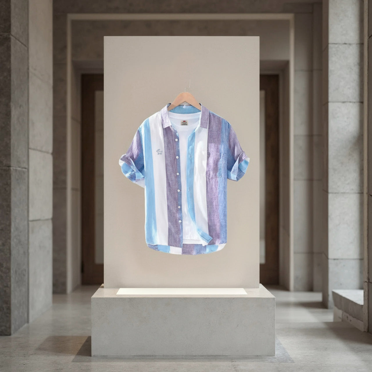 Camisa London Eye  (100% lino)