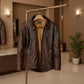Chaqueta de Cuero Vacuno  Camden