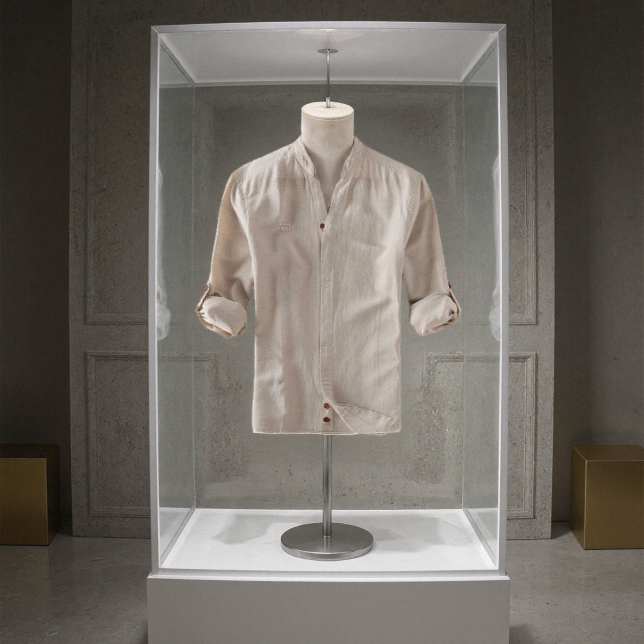 Camisa Bromley de lino