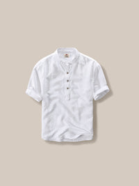 Thumbnail for Camisa Goat London Classic blanca - GOAT LONDON