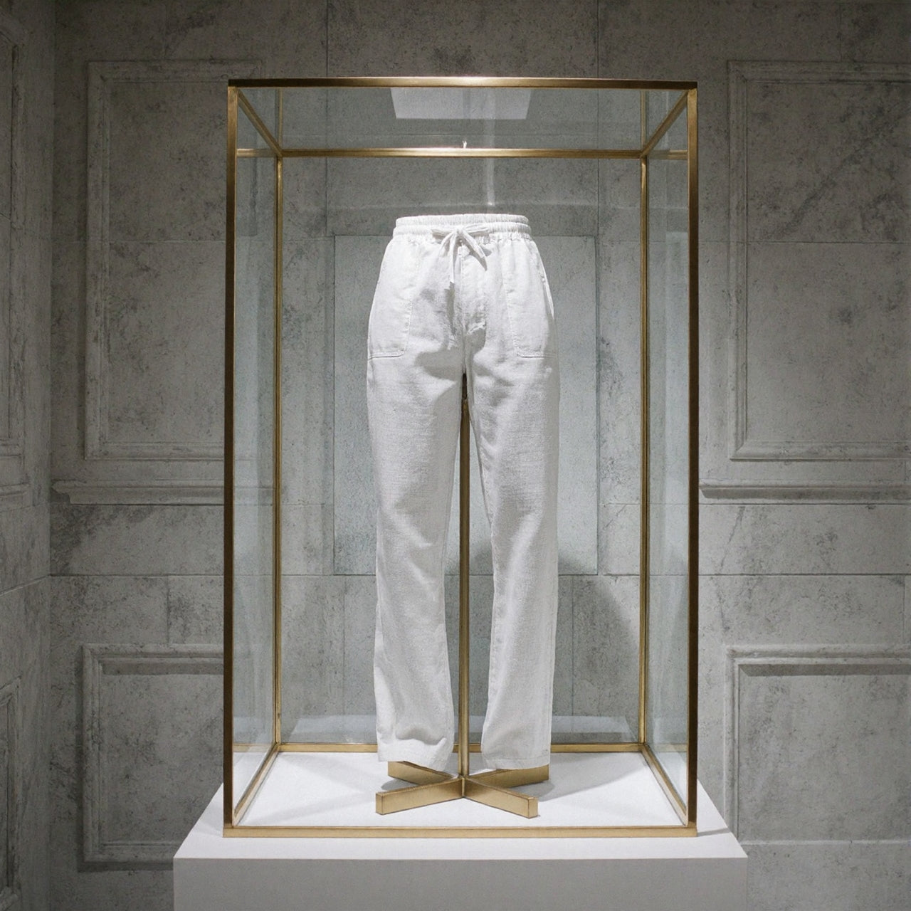 Pantalon de Bambula y lino