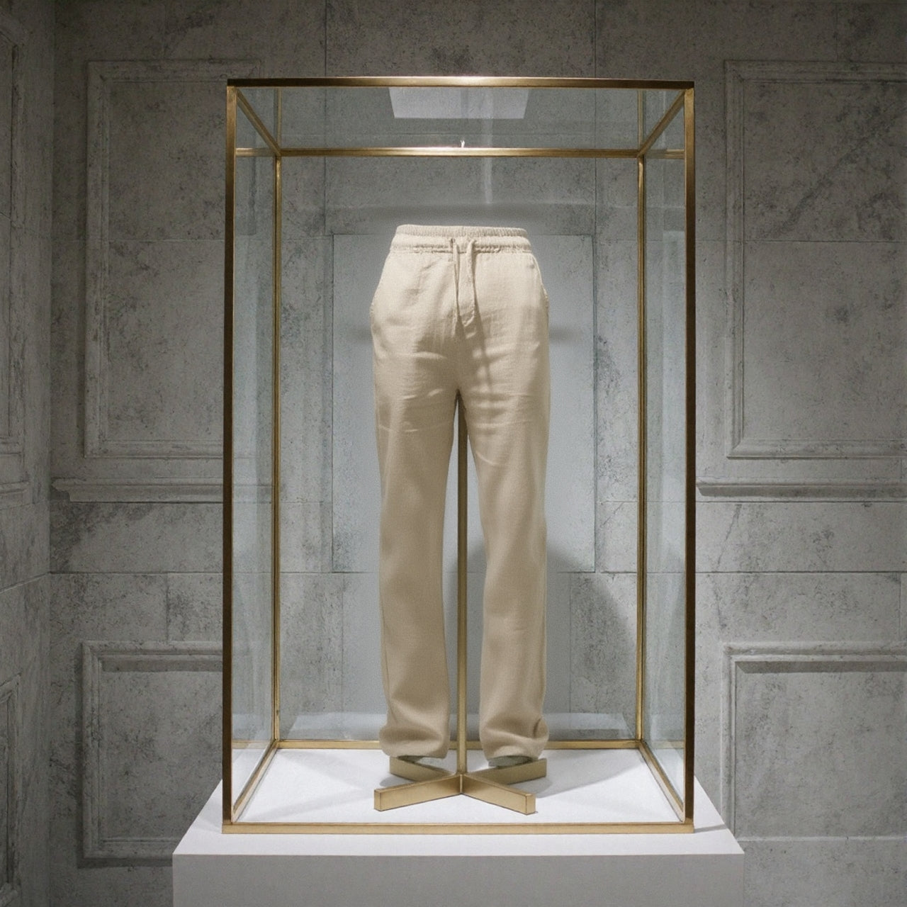 Pantalon de Bambula y lino