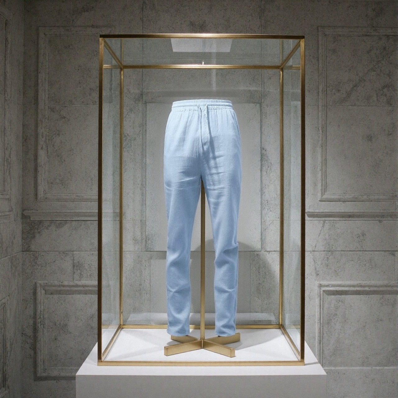 Pantalon de Bambula y lino