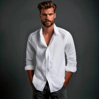 Thumbnail for Camisa Holborn 100% lino GOAT London
