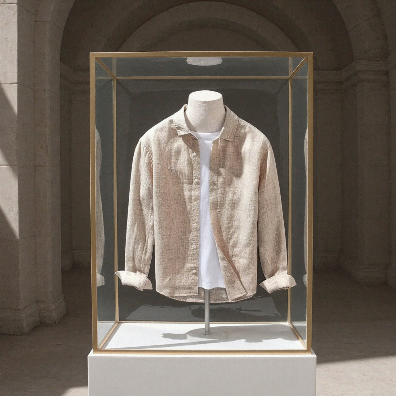 Camisa Beckenham de lino