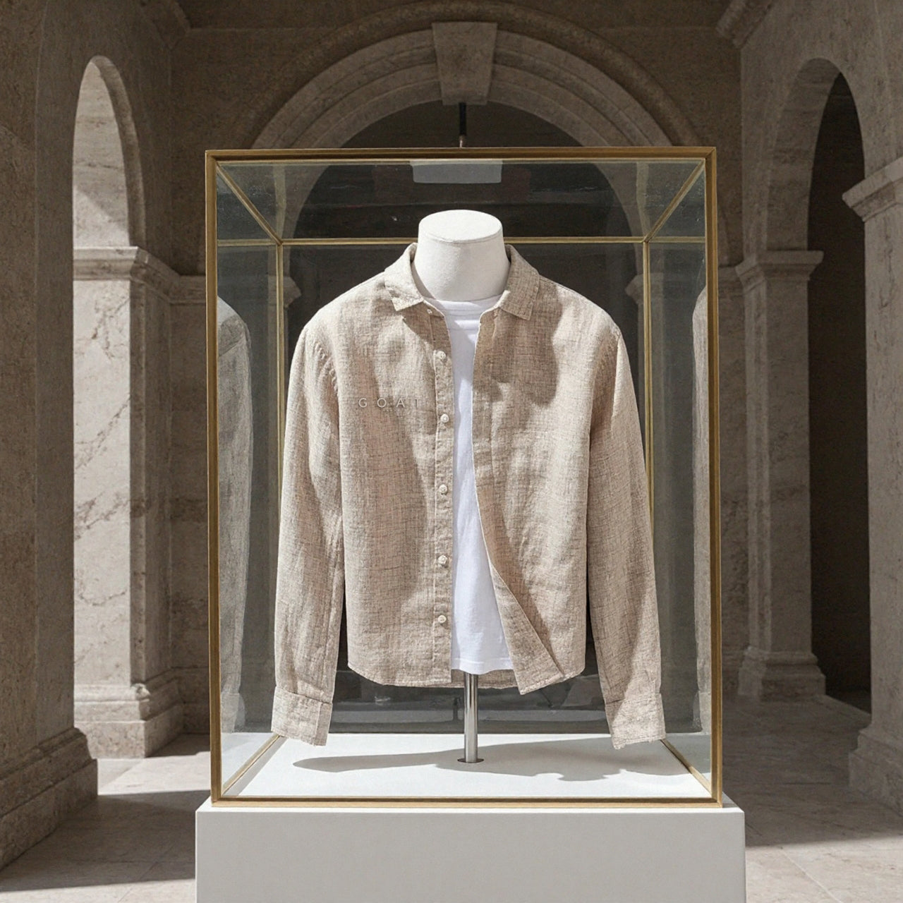 Camisa Beckenham de lino