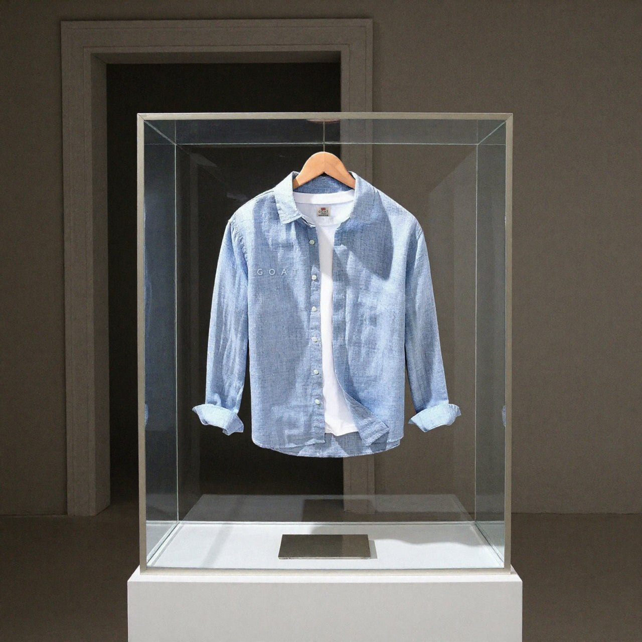 Camisa Beckenham de lino