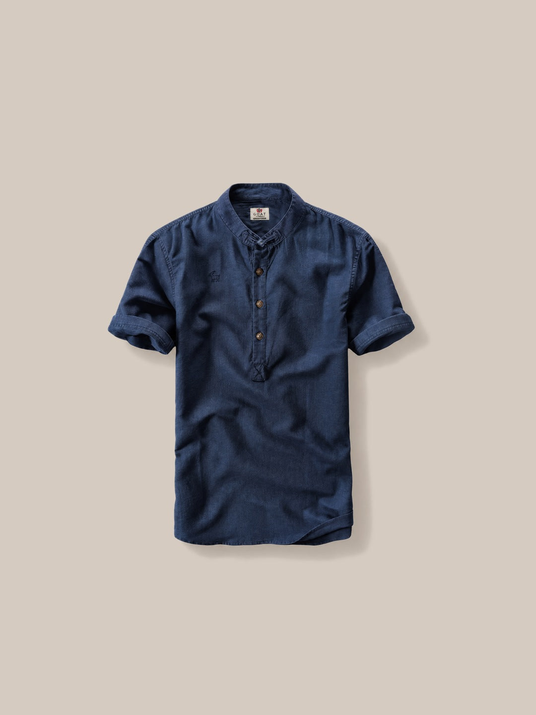 Camisa Goat London Classic azul - GOAT LONDON