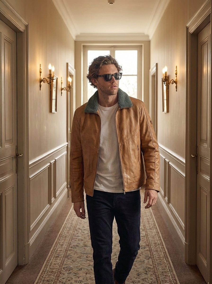 Chaqueta de Cuero Wandsworth