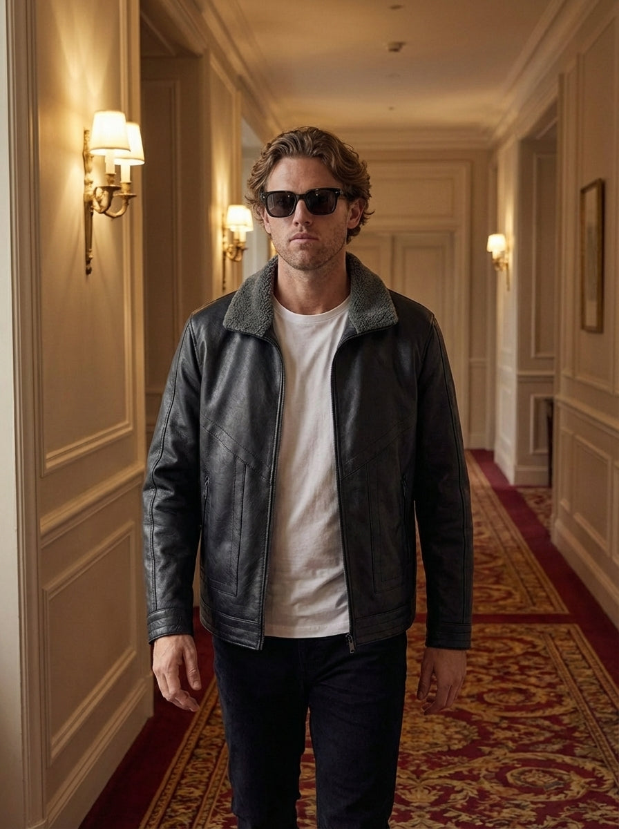 Chaqueta de Cuero Wandsworth