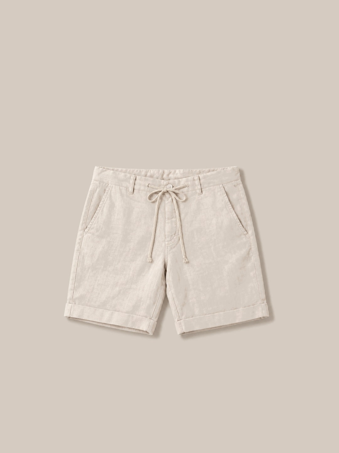 Bermudas de lino beige - GOAT LONDON
