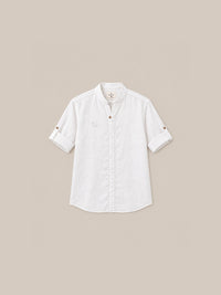 Thumbnail for Camisa Bromley de lino - Blanco