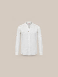Thumbnail for Camisa Bromley de lino - Blanco