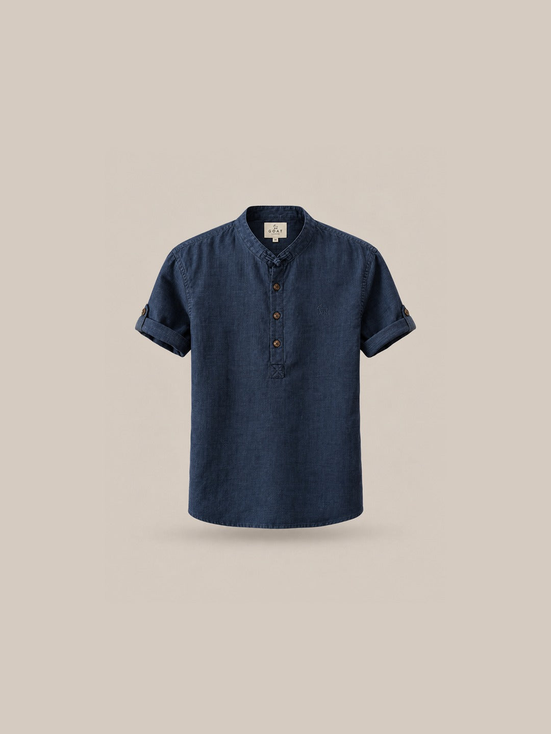 Camisa Goat London Classic - Azul