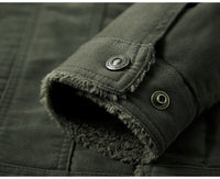Thumbnail for Chaqueta con forro de Sherpa Beige