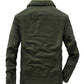 Chaqueta con forro de Sherpa Verde