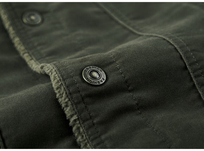 Chaqueta con forro de Sherpa Beige