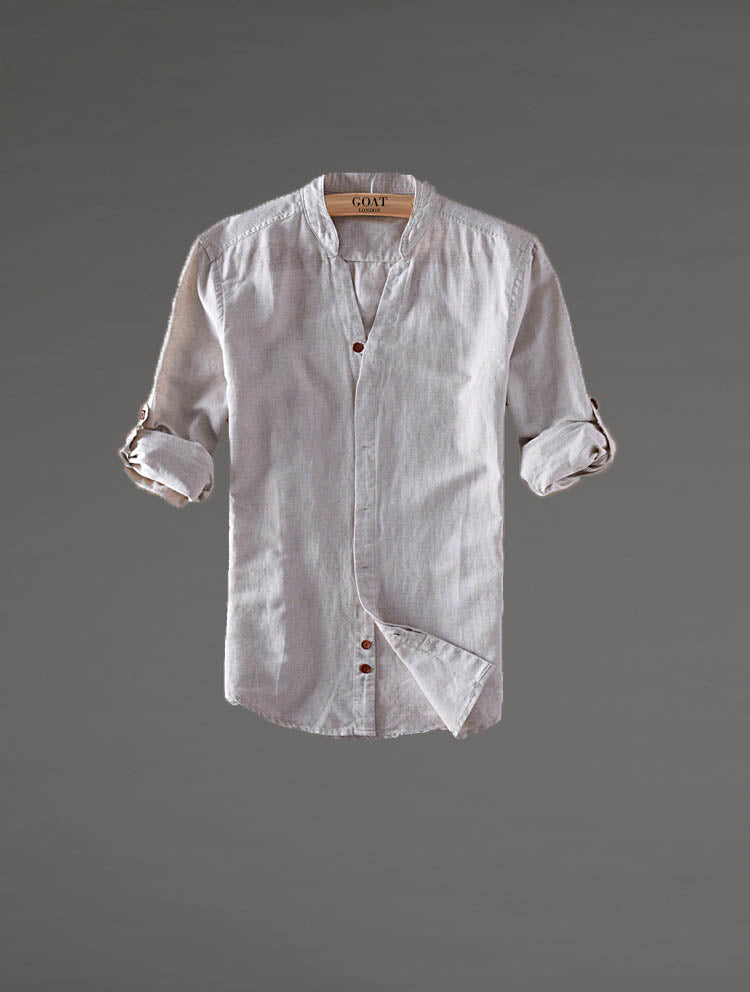 Camisa Bromley de lino