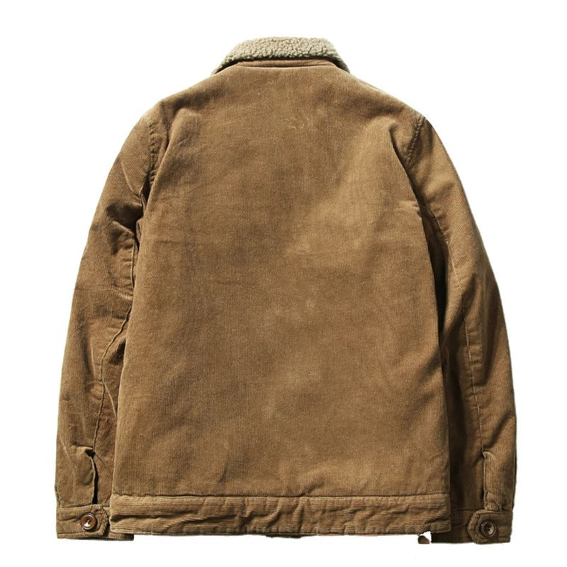 Chaqueta de Corderito Marrón
