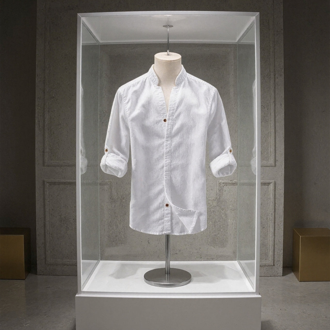 Camisa Bromley de lino