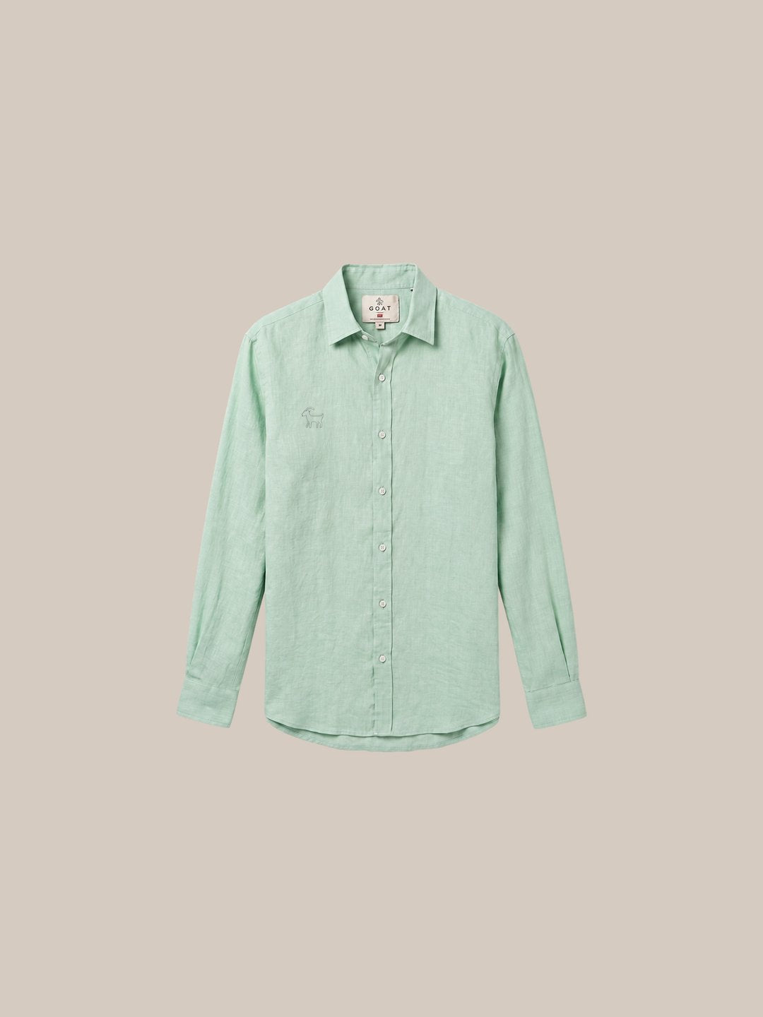 Camisa artworld linen - 1 verde IA
