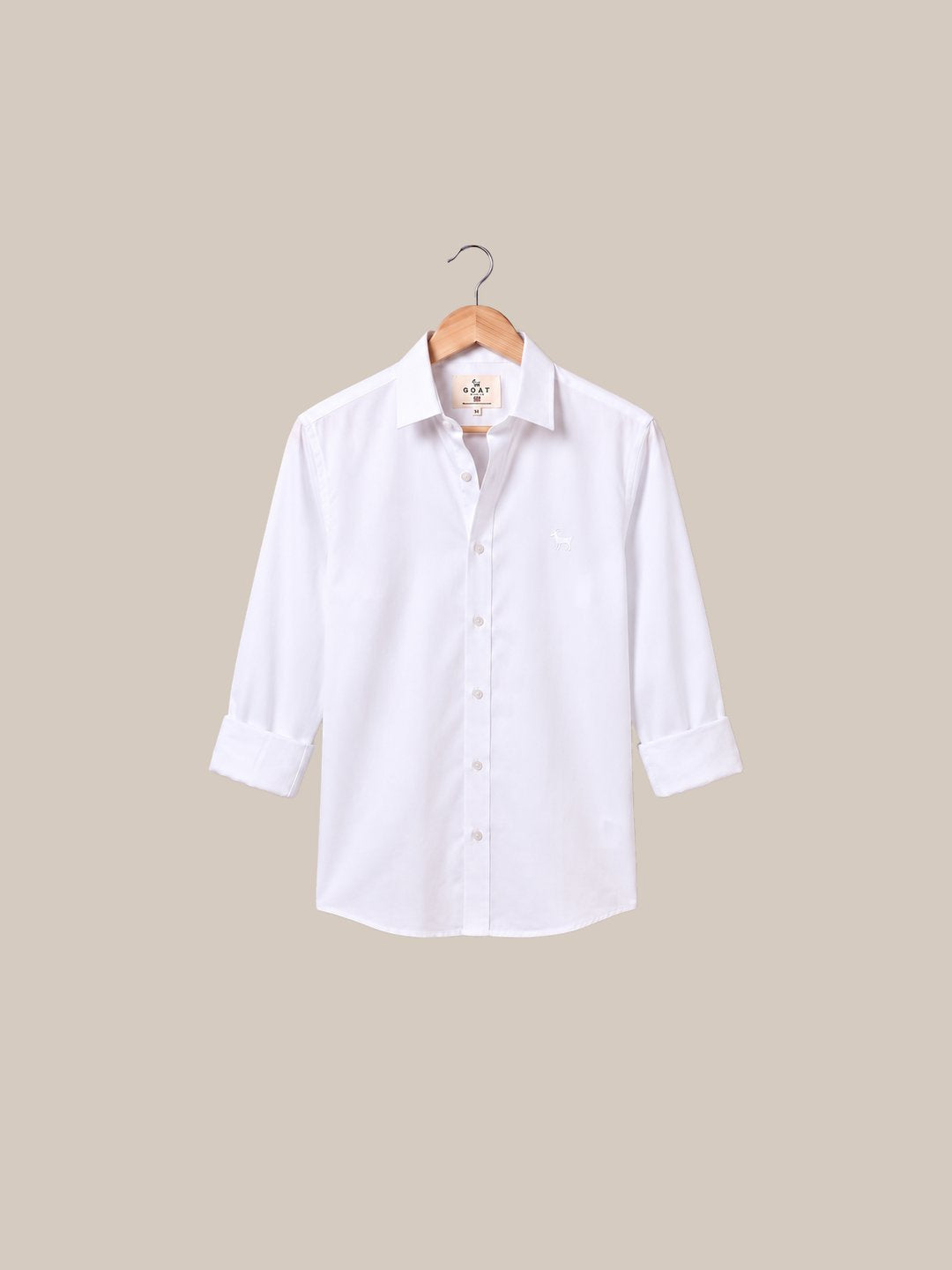 Camisa Belgravia Twill - arremangada