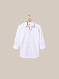 Thumbnail for Camisa Belgravia Twill - arremangada