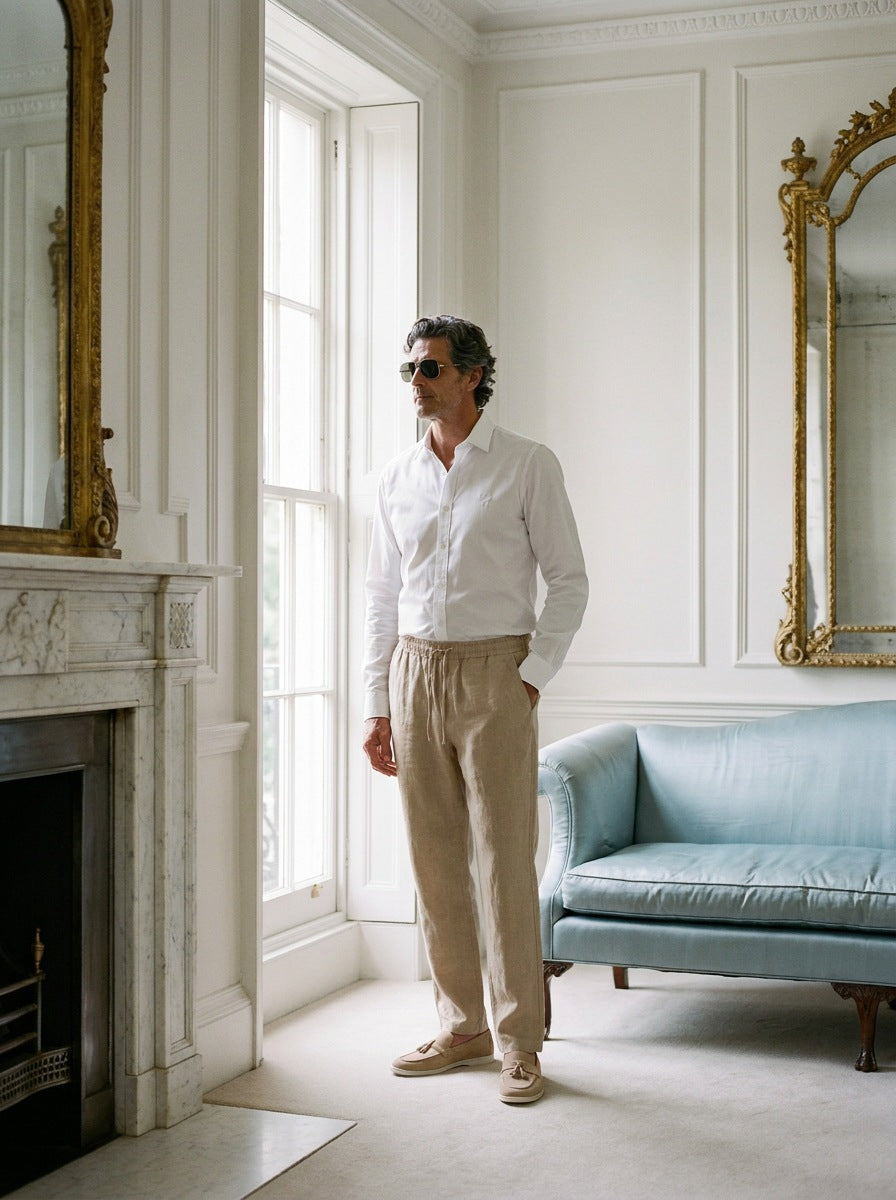 Camisa Belgravia Twill - de pie