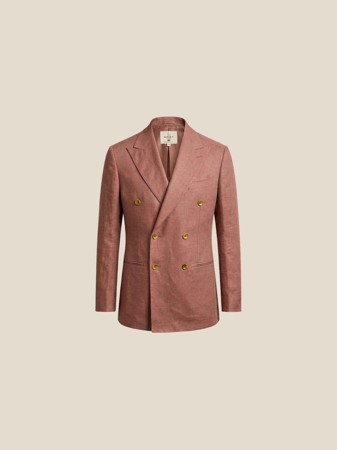 Blazer Bond Street Double-Breasted - terracota frente