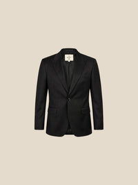 Thumbnail for Blazer Burlington Peak Lapel - negro frente