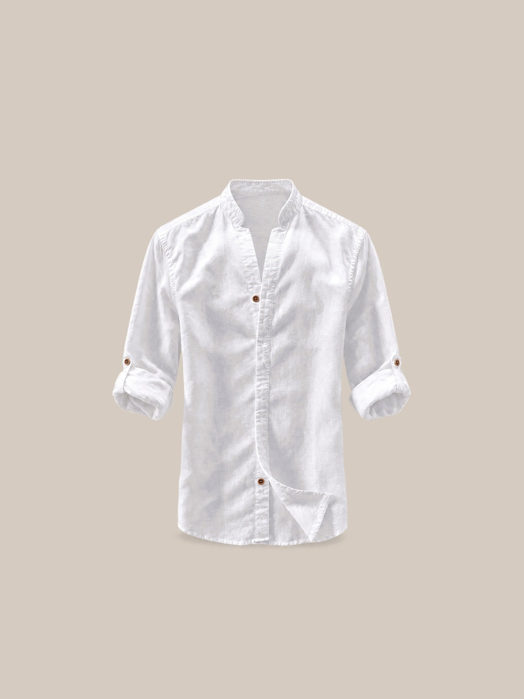 Camisa Bromley de lino blanca - GOAT LONDON