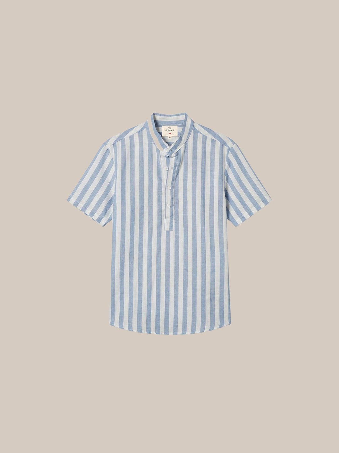 Camisa de lino manga corta a rayas - 3 fondo beige.jpg