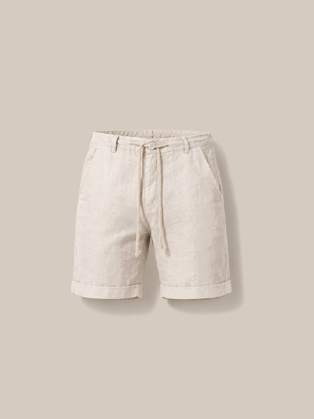 Bermudas de lino beige - GOAT LONDON