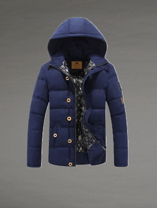 Campera de Algodón Azul marino