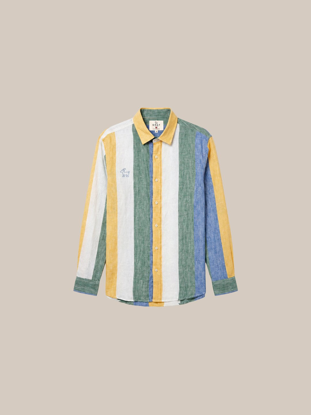 Camisa London Eye manga larga - 3.5 amarillo fondo beige.jpg