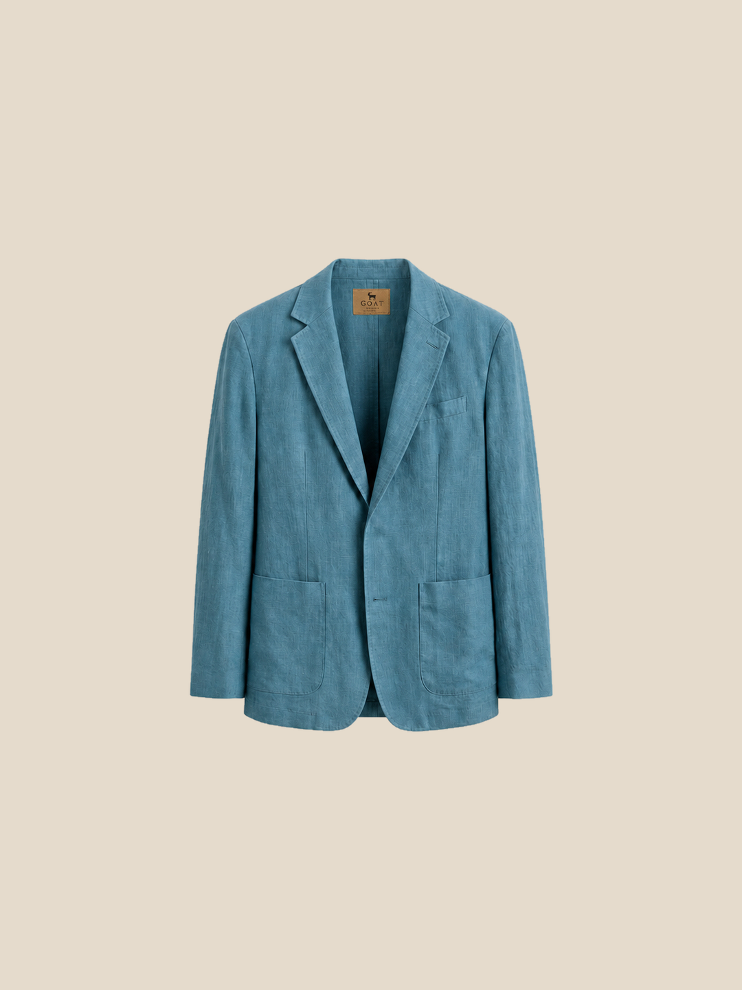 Blazer Primrose Hill Linen — encuadre y fondo de Camisas de Verano