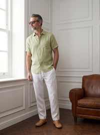 Thumbnail for Camisas Mayfair — Mayfair verde - Modelo K ventana.jpg