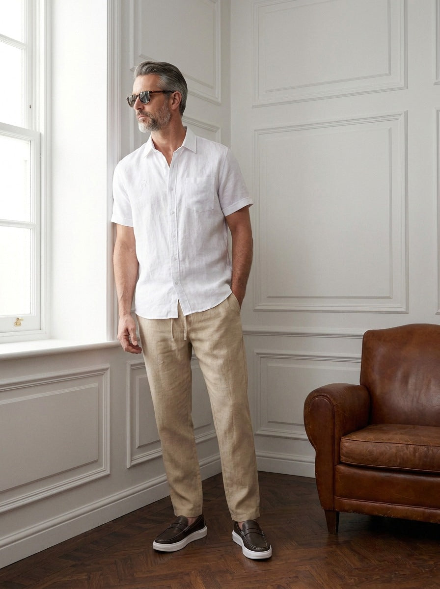 Camisas Mayfair — Mayfair blanco - Modelo K ventana.jpg