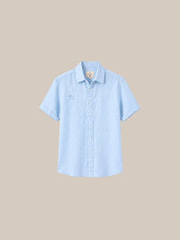 Thumbnail for Camisa 100% Lino (Black Line) — 1 celeste - IA.jpg