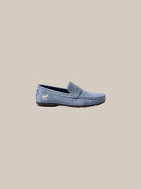 Thumbnail for Mocasín Eton Suede Penny — 8 light blue perfil elegante - IA.jpg
